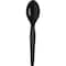 Dixie Teaspoon, Black, Duty, Heavy 1000PK DXETH517 - alternate 1
